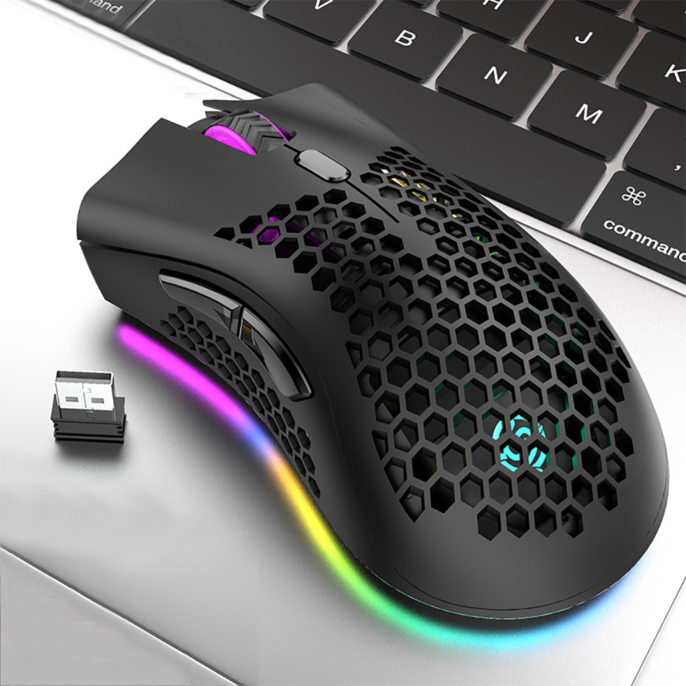 Laptop Accessories Rgb - BM600 충전식 게임용 마우스 USB 2.4G