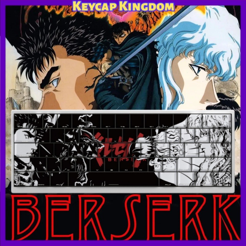 Laptop Accessories Gifts - BERSERK 테마 애니메이션 키캡 98 키