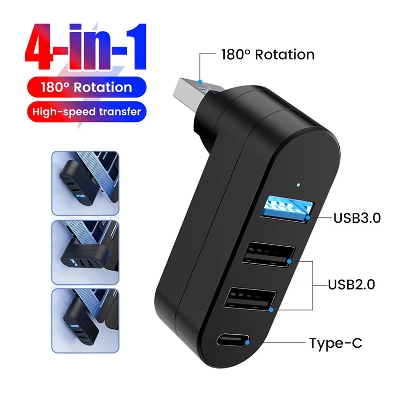 Laptop Accessories Gadgets - USB 허브 3.0 미니 스플리터 박스
