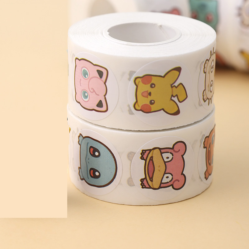 500pcs 롤 만화 포켓몬 스티커 Kawaii 애니메 - Laptop Accessories Kids 리뷰 및 가격