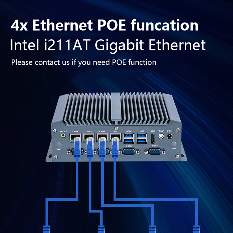 XCY X77 팬리스 산업용 미니 PC 인텔 코어 8세 - Intel Cpu Core I5 리뷰 및 가격