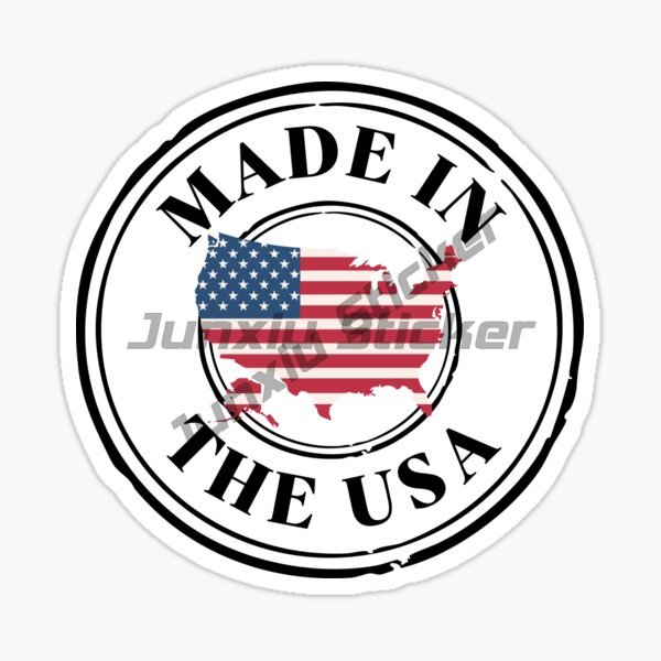 MADE IN USA 플래그 비닐 자동차 스티커 3d  - Laptop Accessories And Parts 리뷰 및 가격
