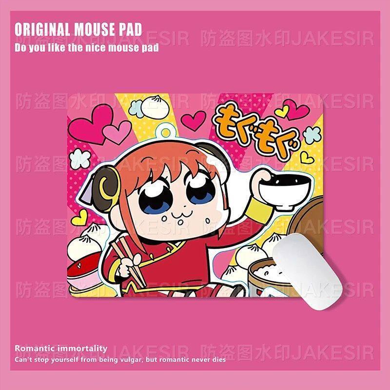 Kawaii Gintama 대형 마우스 패드 사무실 노 - Laptop Accessories Toys 리뷰 및 가격