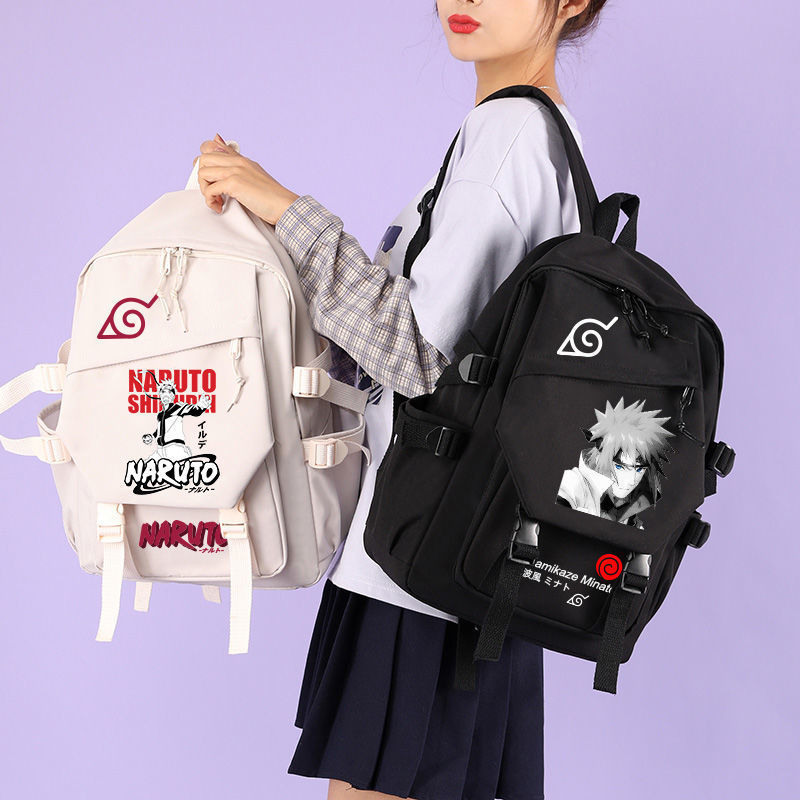 나루토 사스케 카카시 소년 소녀 학생용 애니메이션 배낭 - Laptop Accessories Gifts 리뷰 및 가격