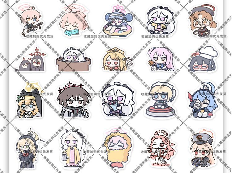 80PCS 애니메이션 블루 아카이브 소라사키 히나 스티 - Laptop Accessories 리뷰 및 가격