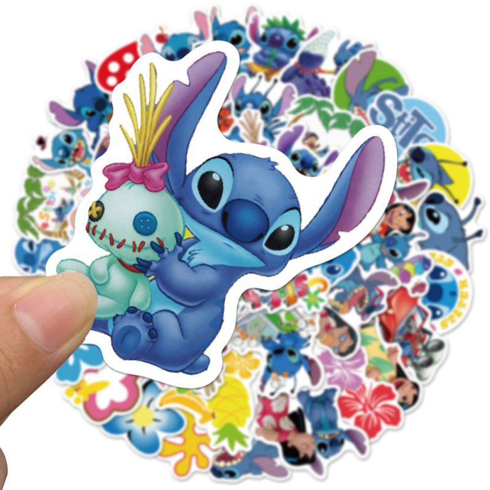 10/30/50/100pcs 디즈니 귀여운 만화 릴로  - Laptop Accessories Kids 리뷰 및 가격