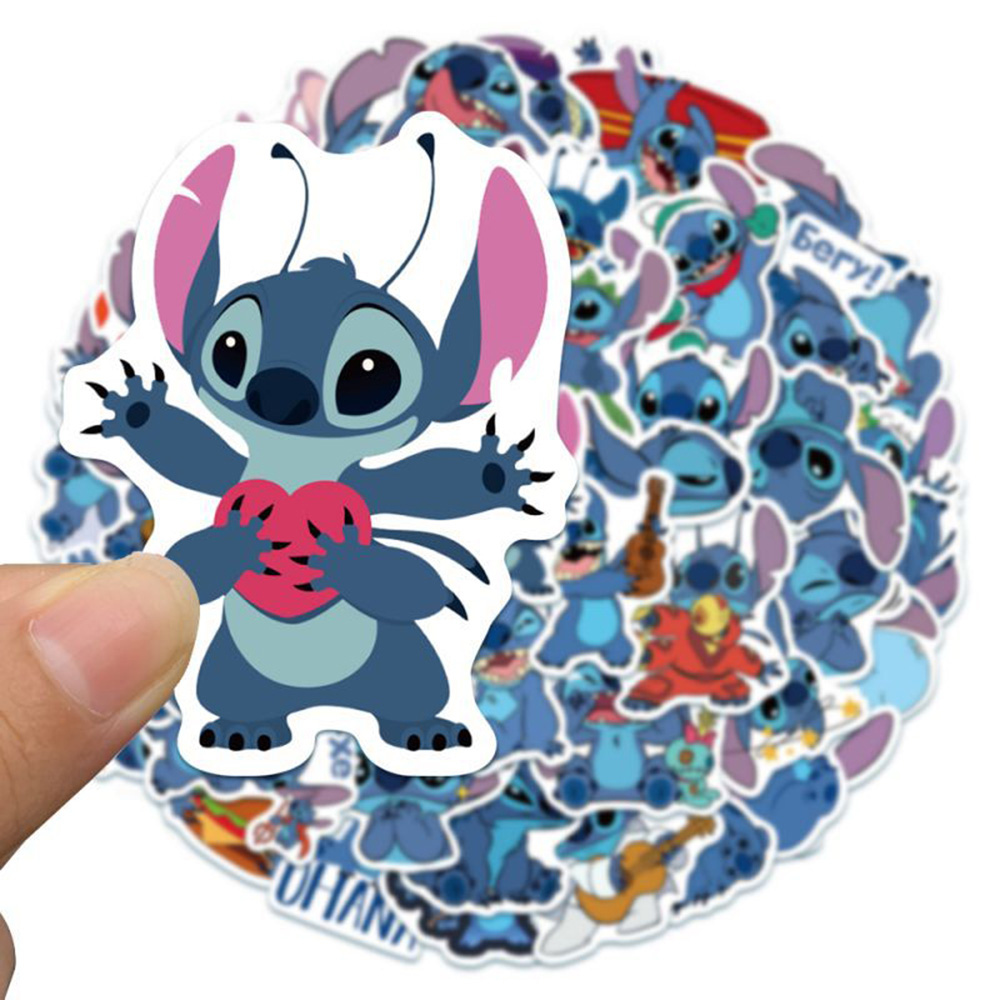 10/30/50/100pcs 디즈니 귀여운 만화 릴로  - Laptop Accessories Kids 리뷰 및 가격