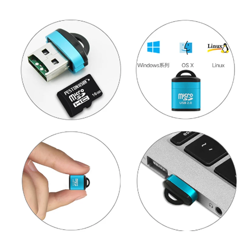 미니 USB 마이크로 SD/TF 메모리 카드 리더 US - Laptop Accessories Gadgets 리뷰 및 가격