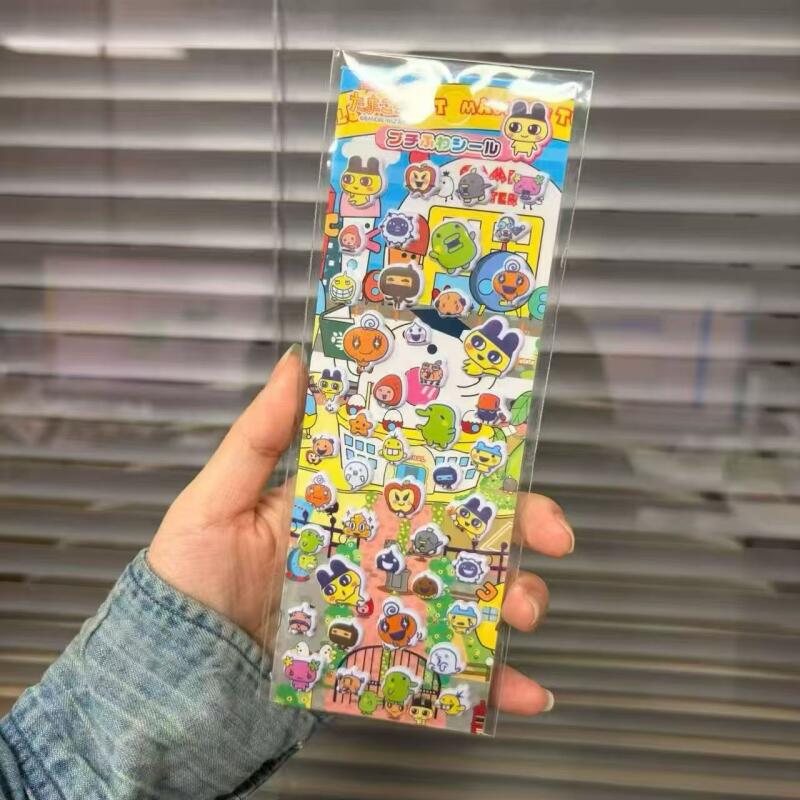 6Pcs Tamagotchi 만화 버블 스티커 창의력  - Laptop Accessories Gifts 리뷰 및 가격