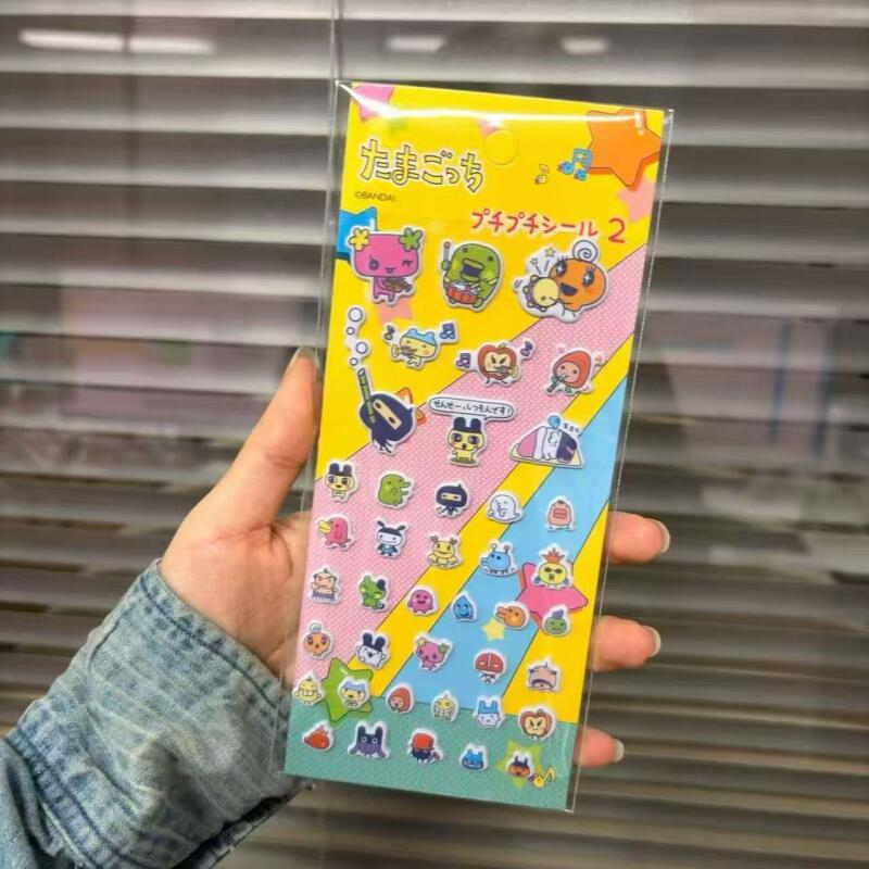 6Pcs Tamagotchi 만화 버블 스티커 창의력  - Laptop Accessories Gifts 리뷰 및 가격