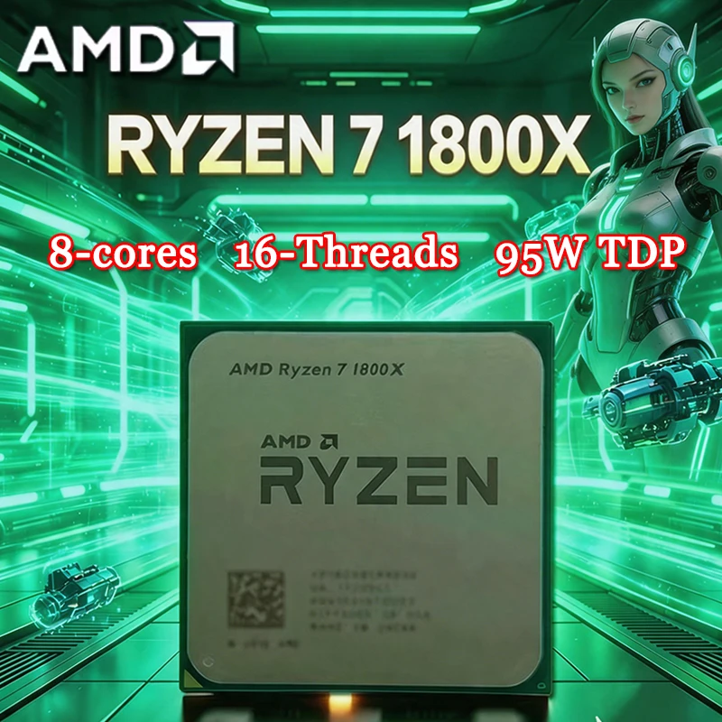 AMD Ryzen 7 1800X CPU R7 1800X - Amd Cpu Ryzen 7 리뷰 및 가격