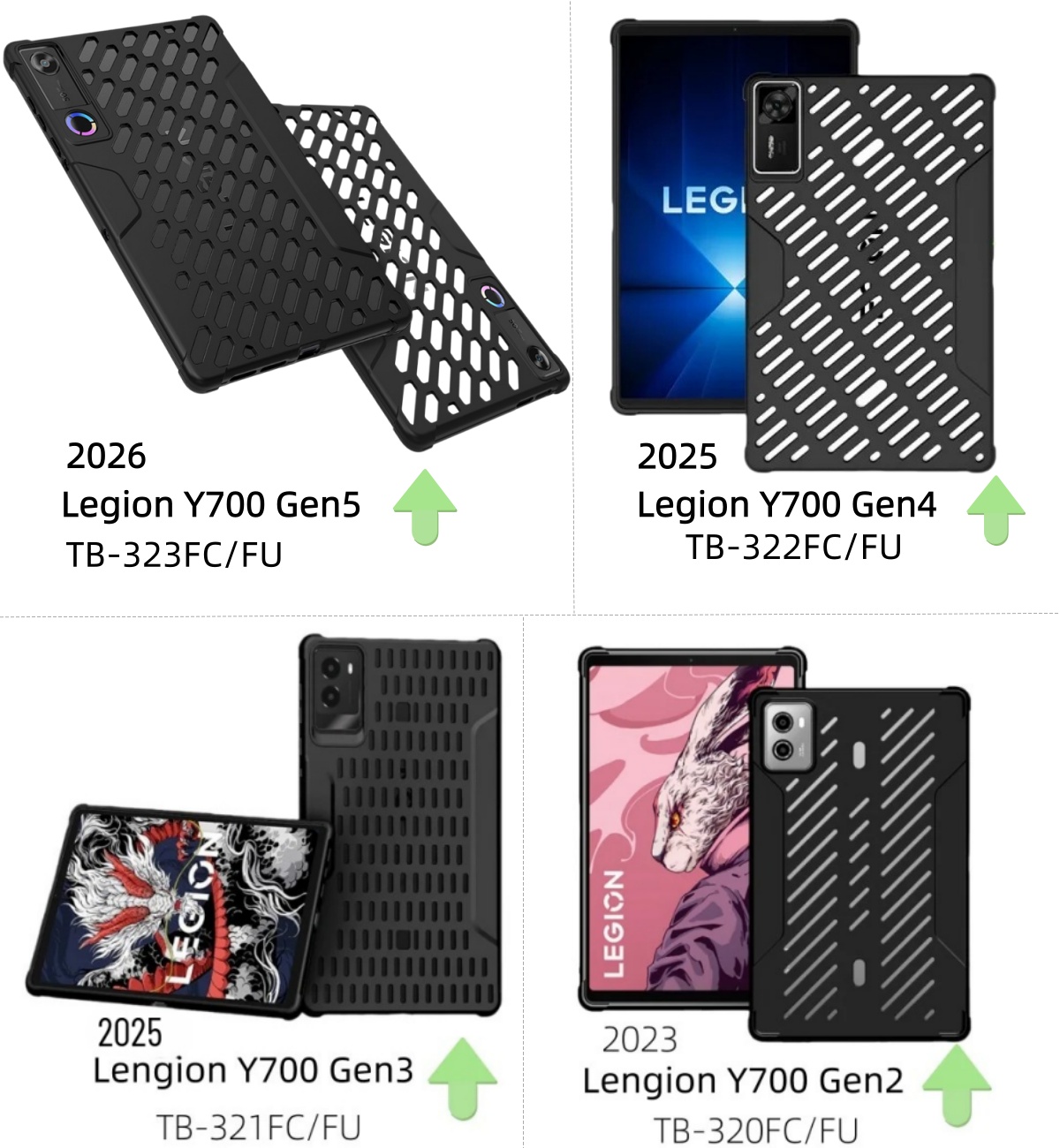레노버 리전 Y700 5/4/3/2세대용 소프트 TPU - Legion Laptop Accessories 리뷰 및 가격